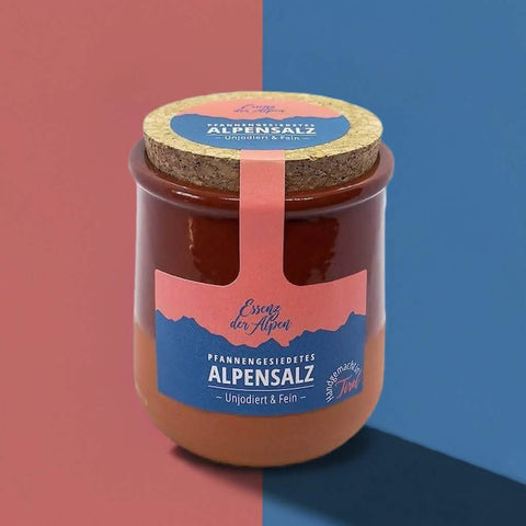 Pfannengesiedetes Alpensalz - TIROLISH
