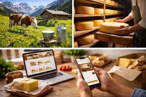 Bergkäse online kaufen – Alpengenuss direkt zu Dir - TIROLISH
