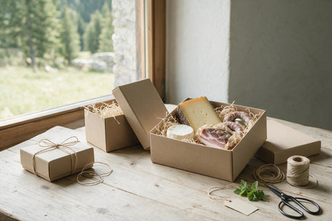 Geschenke aus Tirol: Käse, Speck und Genussboxen - TIROLISH