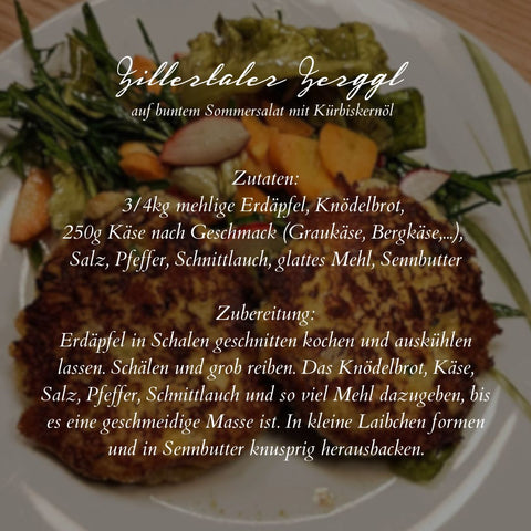 Rezept: Zillertaler Zerggl - TIROLISH