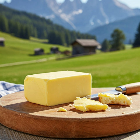 Sennbutter: aus Heumilch, von der Alm - TIROLISH