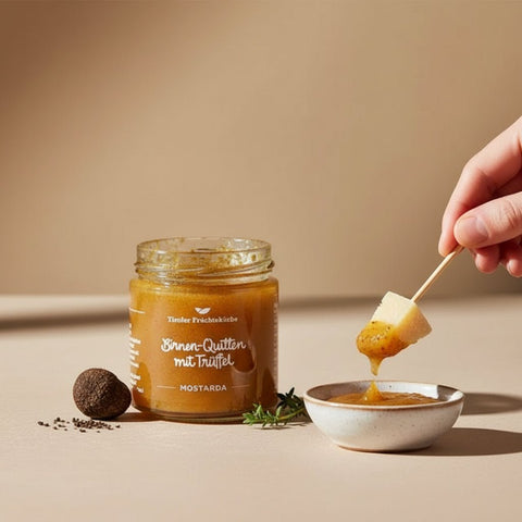 Birnen - Quitten - Mostarda mit Trüffel - TIROLISH