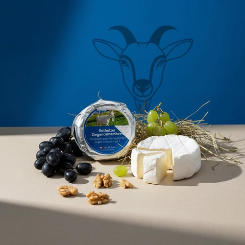 Rotholzer Ziegencamembert - TIROLISH