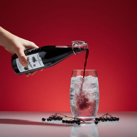 Schwarze Holunderbeere Sirup - TIROLISH