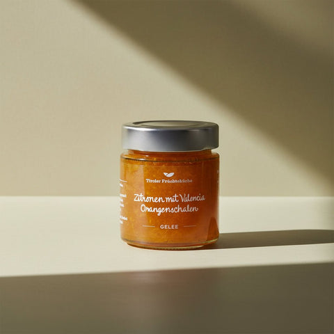 Zitronengelee mit Valencia Orangenschalen - TIROLISH